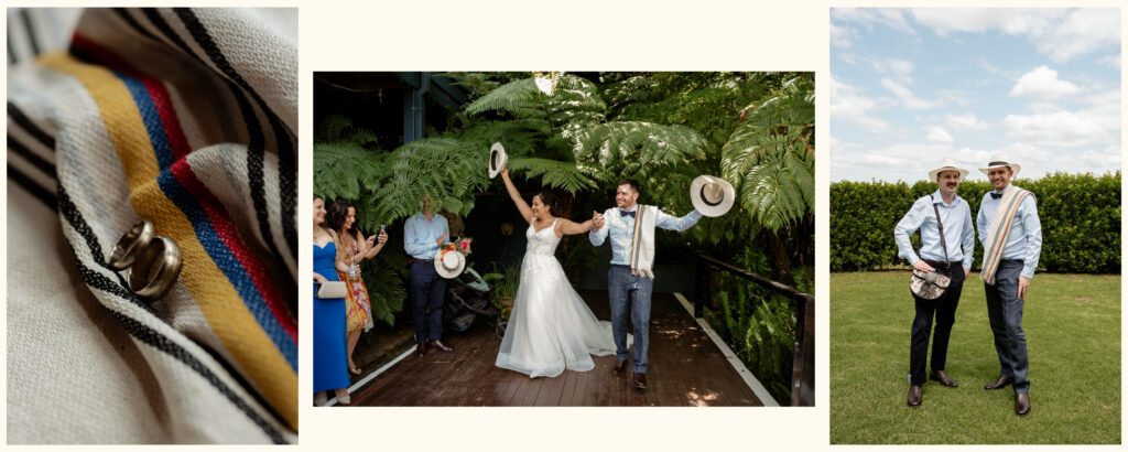 Close up of arras or lasso during Latino wedding ceremony Sydney, cultural wedding detail photography Carolina Morgan